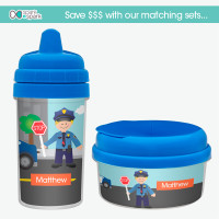 No Spill Sippy Cup with Police Duty