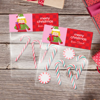 Cute Elf Girl Treat Bags