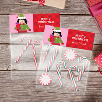 Cute Elf Girl Treat Bags