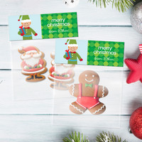 Cute Elf Boy Treat Bags