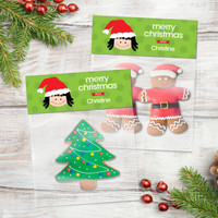 Santa's Hat - Girl - Treat Bags
