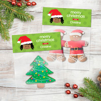 Santa's Hat - Girl - Treat Bags