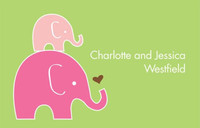 Mini Elephants Gift Tag