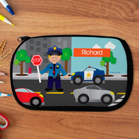 Police On Duty Pencil Case by Spark & Spark