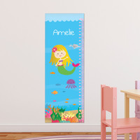Sweet Mermaid Growth Chart