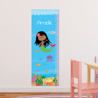 Sweet Mermaid Growth Chart