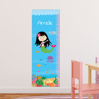 Sweet Mermaid Growth Chart