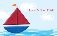 Sailing The Blue Ocean Gift Tag