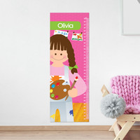Artist at Work Kids Growth Chart