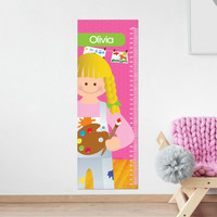 Artist at Work Kids Growth Chart
