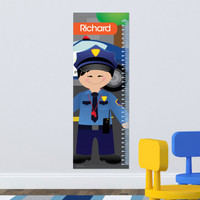 Police On Duty Kids Growth Chart