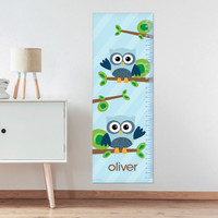 Owl Be Yours Blue Growth Chart