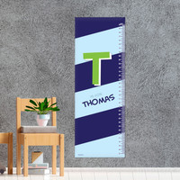 Brilliant Initial - Blue Growth Chart