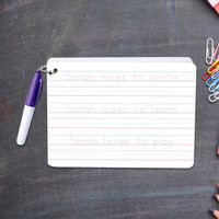 ABC Dry Erase Practice Cards for Girls