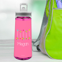 Colorful Arrows Sports Water Bottle