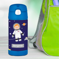 Fly to the Moon Thermos Bottle