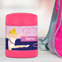 Cute Gymnast Girl Thermos Food Jar