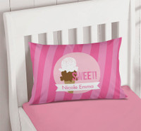 Sweet & Yummy Pink Pillowcase Cover