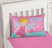 Fairy Girl Pillowcase Cover