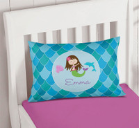 Mermaid Shades Pillowcase Cover