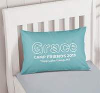 Modern Mint Autograph Camp Pillowcase Cover
