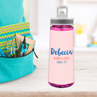 Cute Minimalist Name Sports Water Bottle