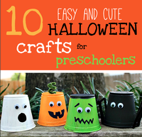 Great and Fun Halloween Crafts for Preschoolers by Spark