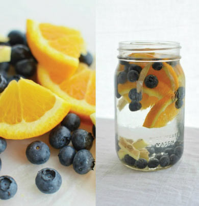 Refreshing Homemade Flavored Water