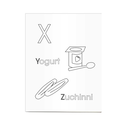 A Boy Chef Coloring Story Book