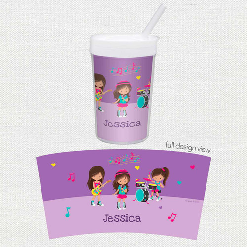 Rock And Roll Band Toddler Cup