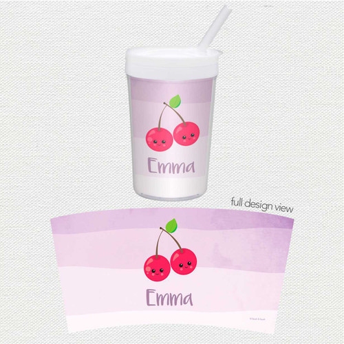 Yummy Cherries Toddler Cup