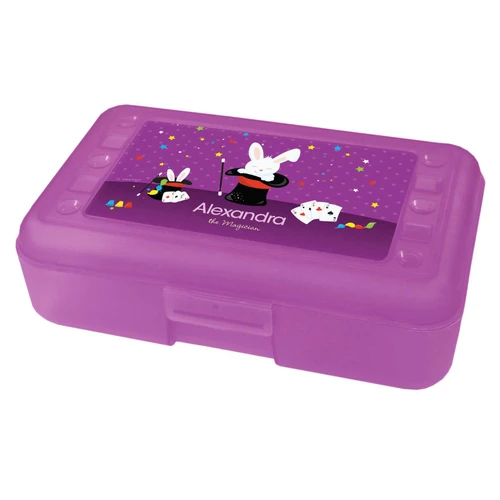 Cute Girl Magician Pencil Box
