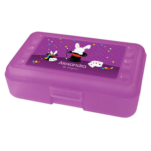 Cute Girl Magician Pencil Box
