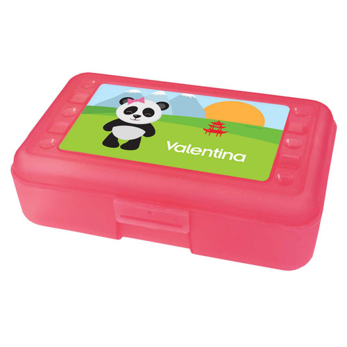 Sweet Panda Pencil Box