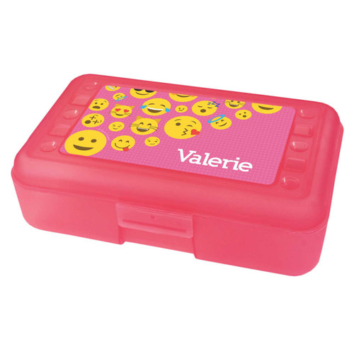 Girl Emojis Pencil Box