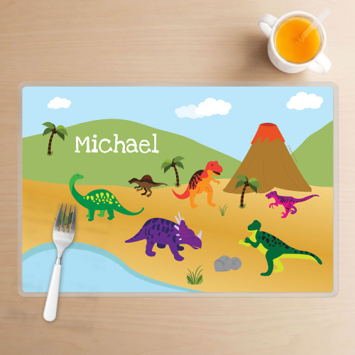 Dinosaurs in the Jungle Kids Placemats