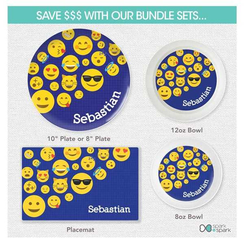 Boy Emojis Kids Placemat