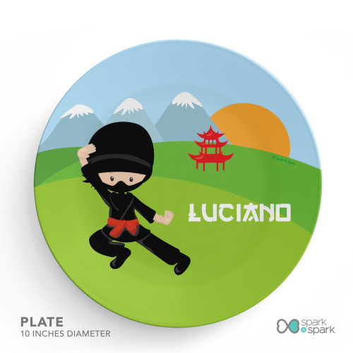 Cool Super Ninja Kids Placemat