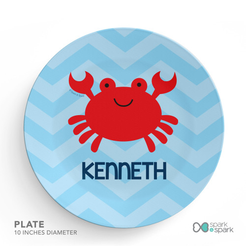 Happy Crab Kids Placemat