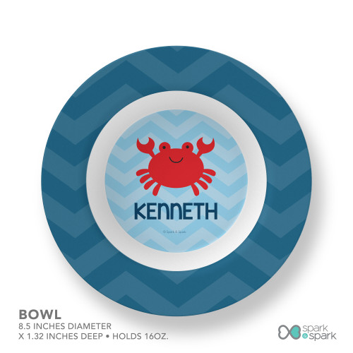 Happy Crab Kids Placemat