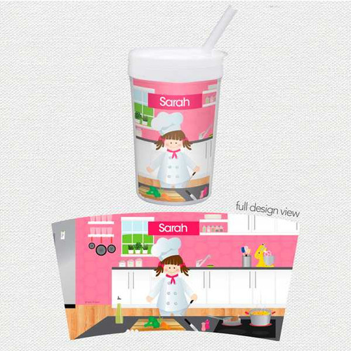 A Girl Chef's Taste Toddler Cup
