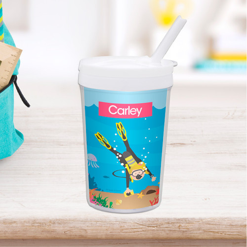Under the Sea Girl Toddler Cup