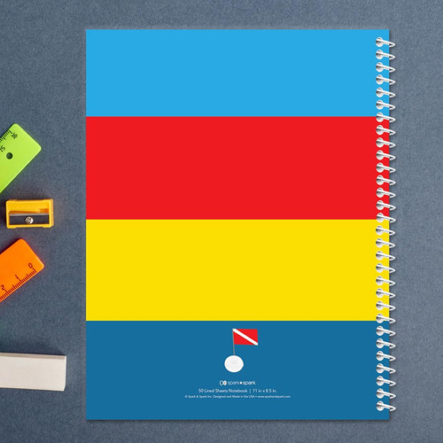 Under the Sea Boy Kids Notebook