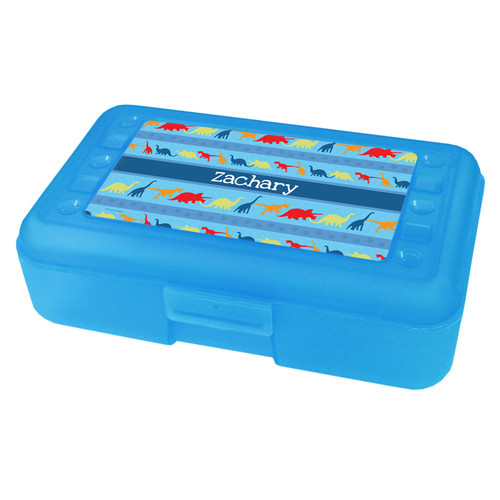 Dinosaur trails Personalized Pencil Box