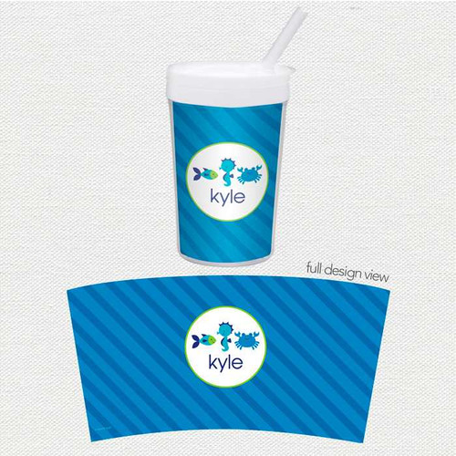 Cute Undersea Creatures Toddler Cup