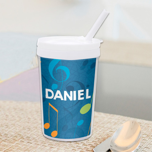 Musical Notes Toddler Cup