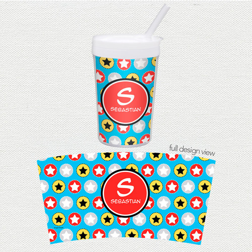 Super Hero Stars Toddler Cup