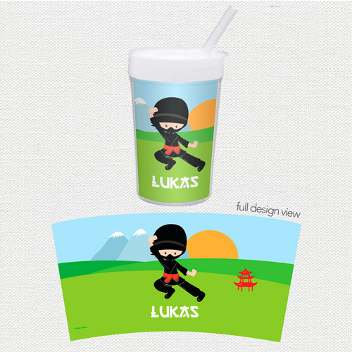 Cool Super Ninja Toddler Cup