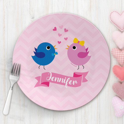 Sweet & Cute Birds Kids Plates
