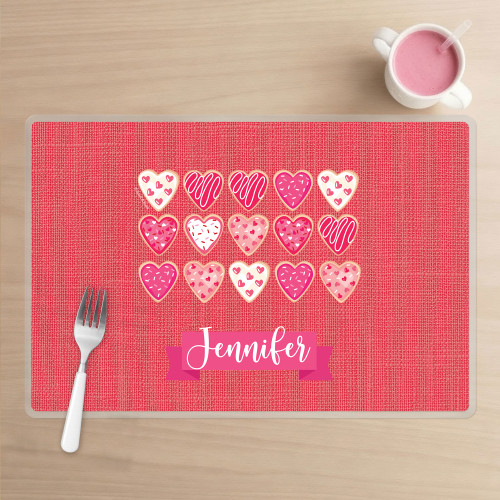 Full of Hearts Kids Placemat